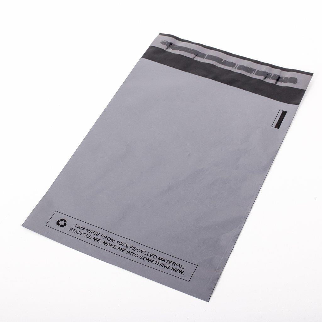 Grey Postal Mail Bag 12x16" (100)