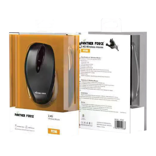 Panther Force 2.4G Wireless Mouse Black/White - PF296