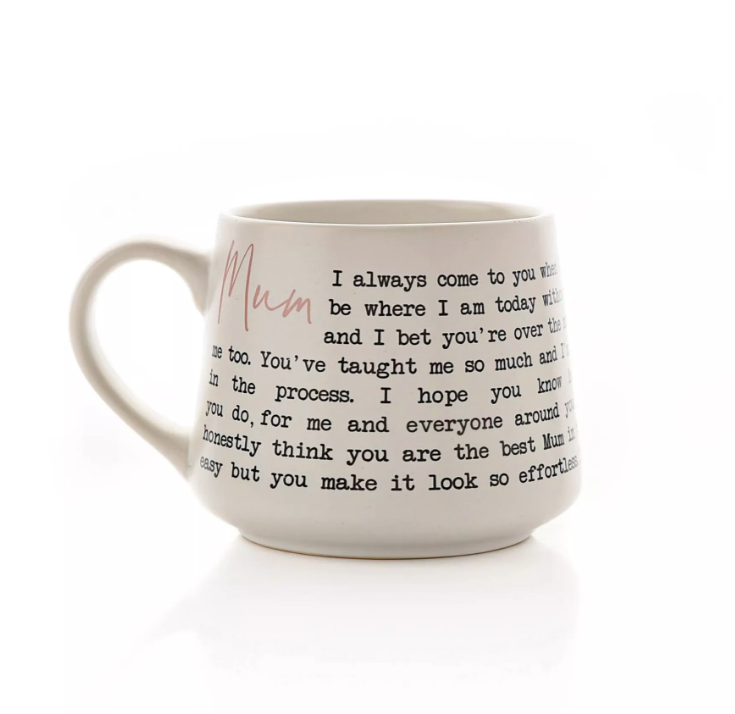 Moments Stoneware Mug - Mum