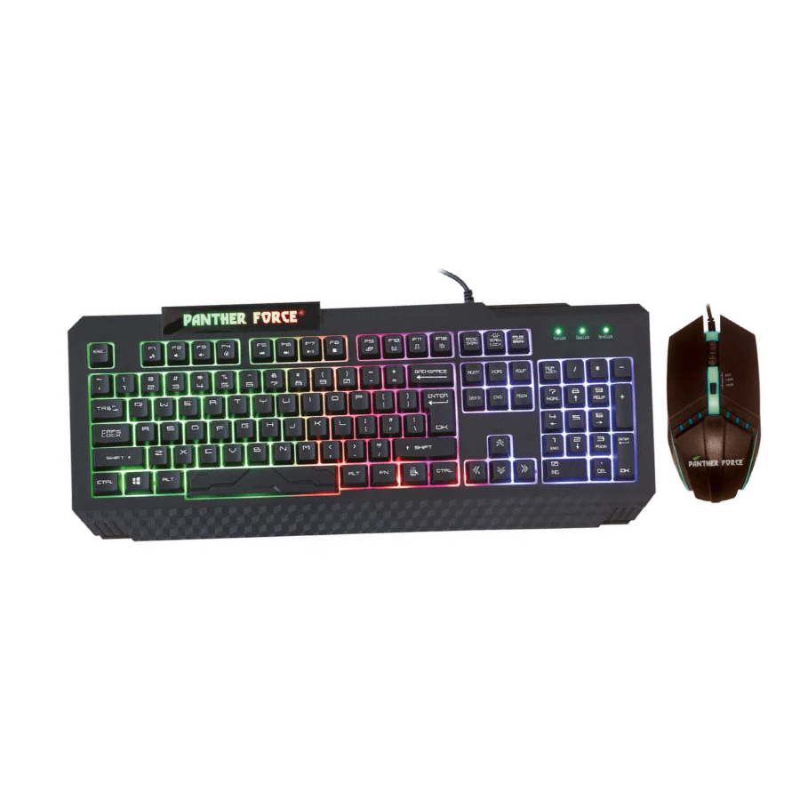 Panther Force Gaming Keyboard & Mouse Combo