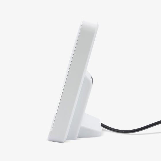 Acctim Wyndham Display Black 6 in 1 Barometric Weather Station with Outdoor Sensor Temperature Humidity Alarm Clock