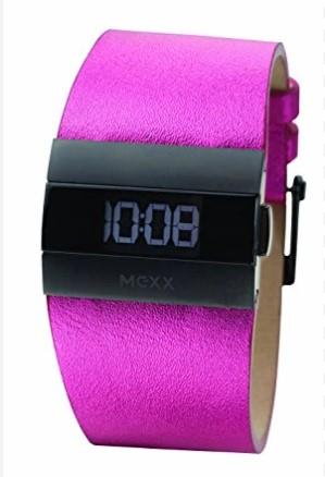 MEXX Ladies Fashion Dress Digital Watch Purple IMX2018 - CLEARANCE NEEDS RE-BATTERY