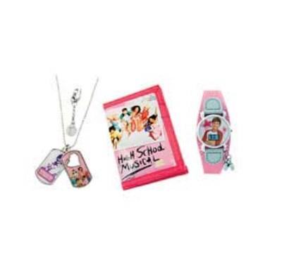 Disney Childrens Girls High School Musical Wallet, Watch and Dotages Gift Set - CLEARANCE NEEDS RE-BATTERY