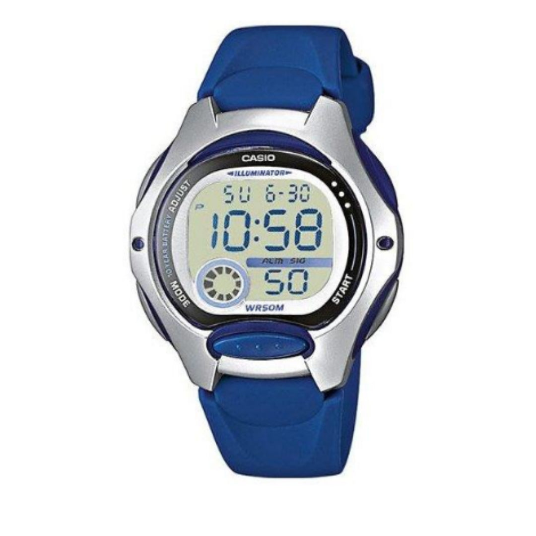 Casio Ladies Digital Rubber Strap Watch LW-200 Available Multiple Colour