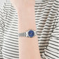 Sekonda Ladies Basic Blue sunray Dial with Silver Case & Bracelet Watch 2970