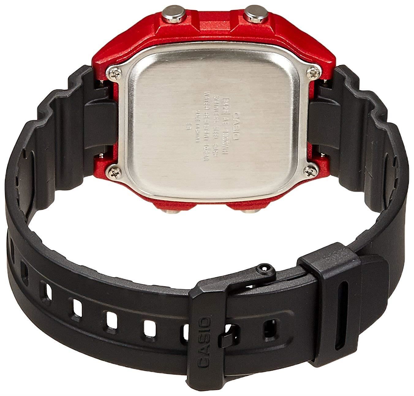 Casio Mens Digital World Time Alarm Rubber Strap Watch Available Multiple Colour