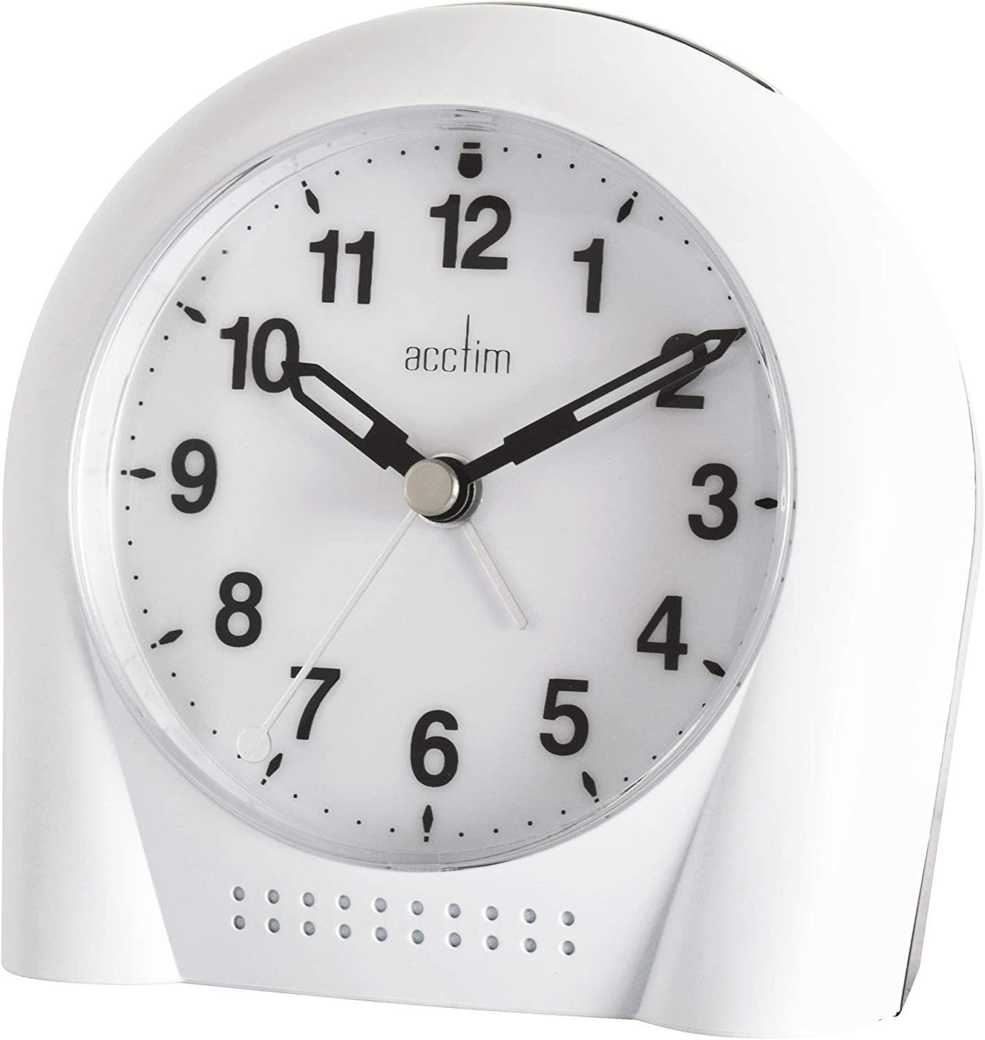 Acctim Sweeper Smartlite® Alarm Clock Available Multiple Colour