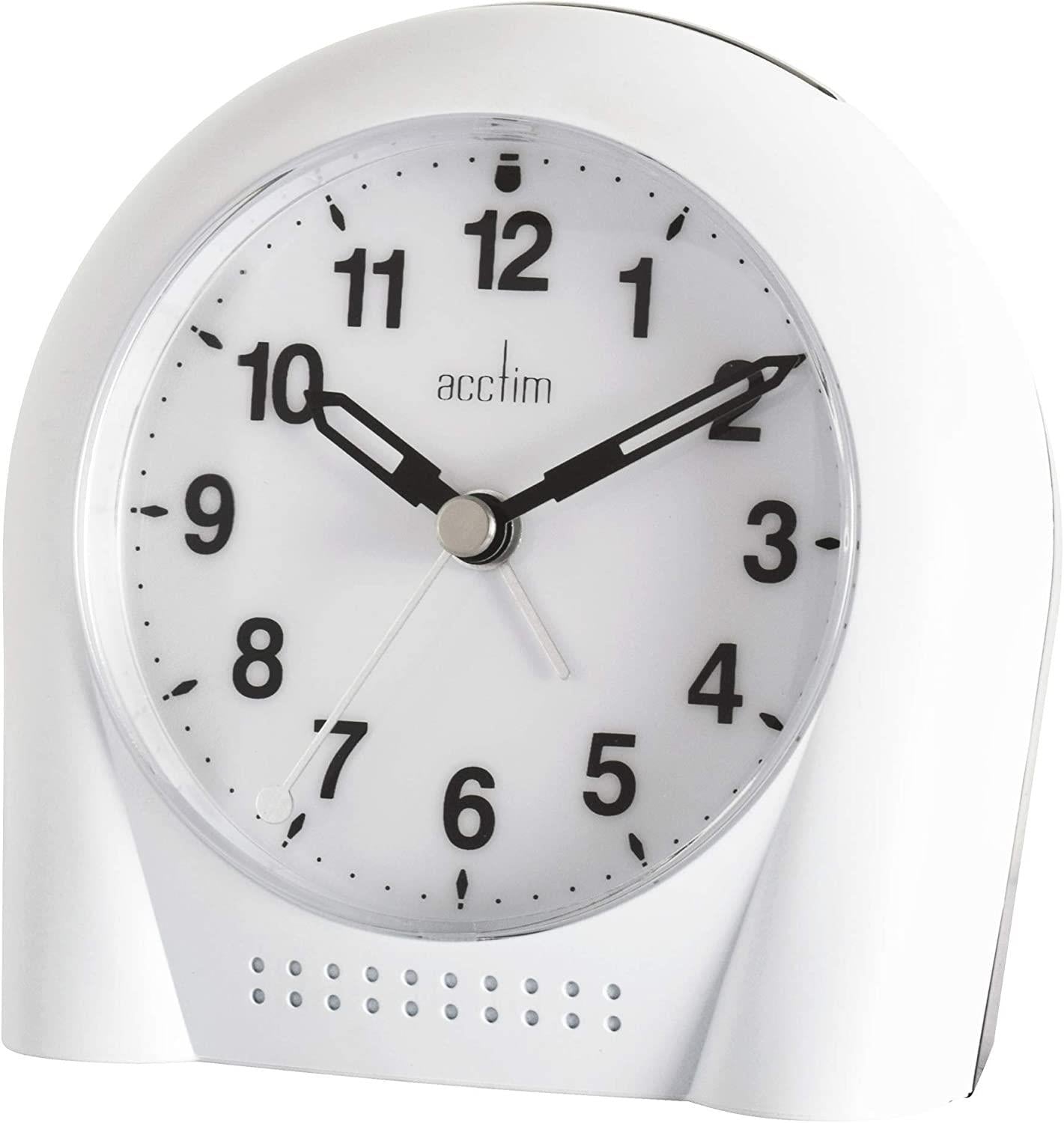 Acctim Sweeper Smartlite® Alarm Clock Available Multiple Colour