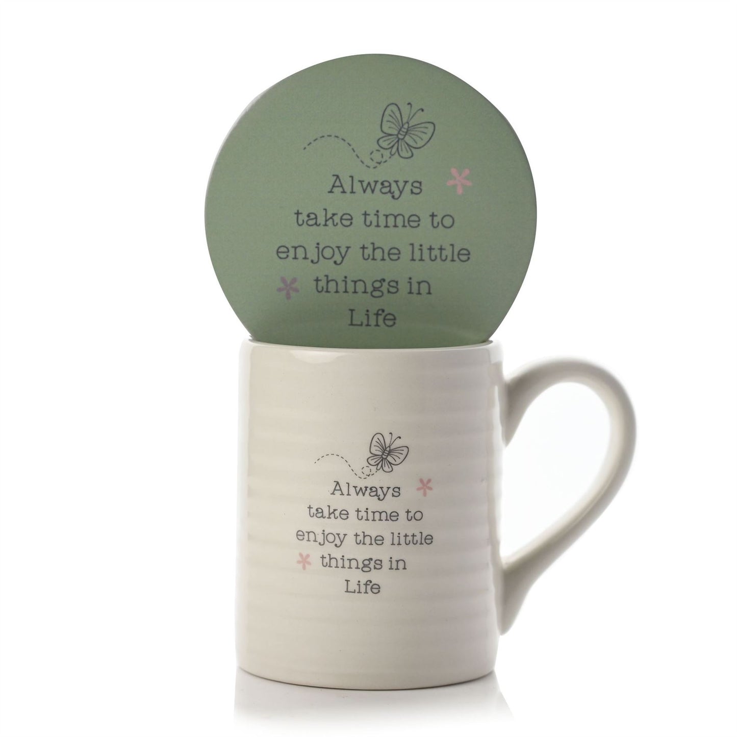 Love Life Mug & Coaster Set - Little Things