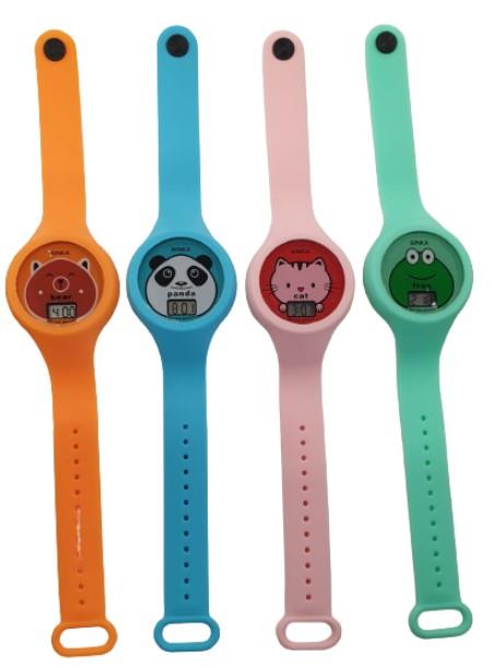 Sinka Kids Digital Flashlight Display Rubber strap Watch Assorted Design and colours varied