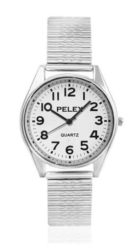 PELEX Mens Basic Expander Bracelet Quartz Watch PLX-028 Available Multiple Colour