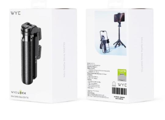 WyeLock Extendable Multi-Angle Rotation Mini Selfi-Stick STK10