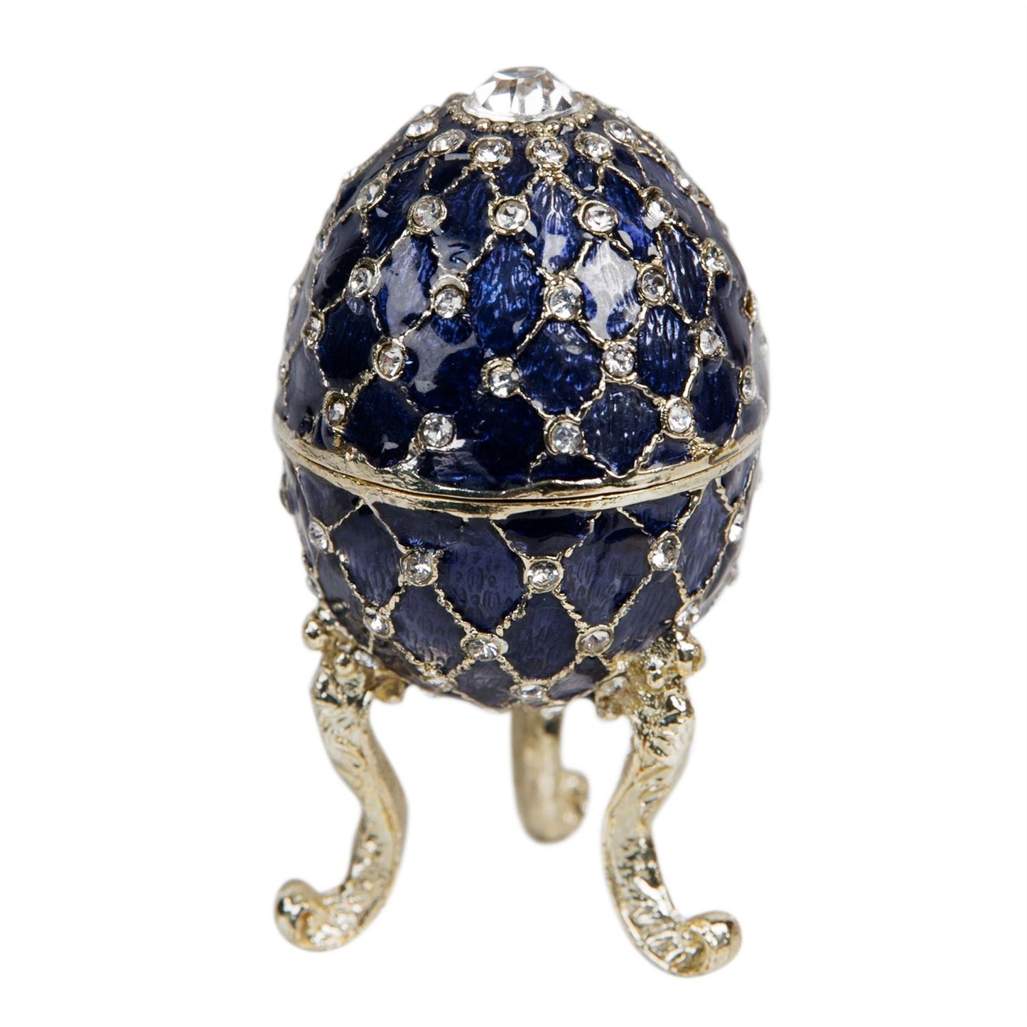 Treasured Trinkets - Small Egg Blue