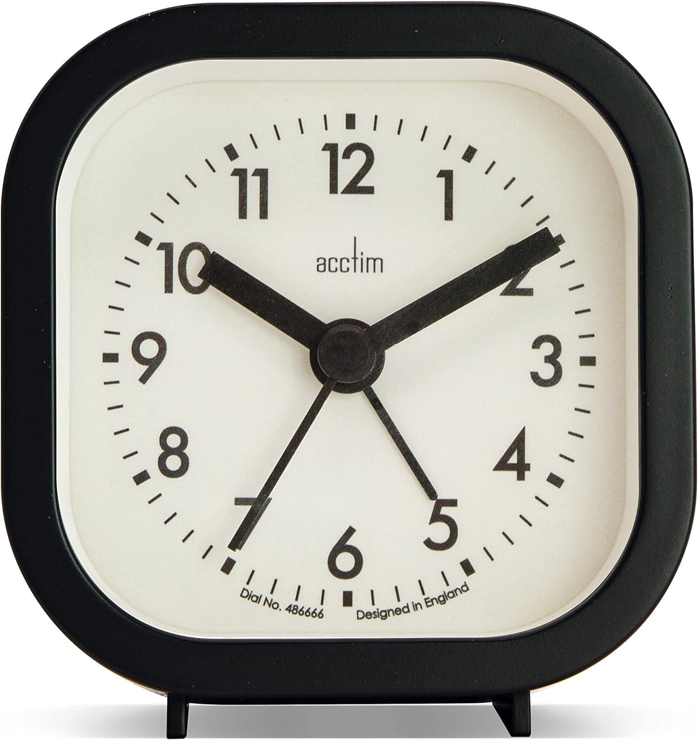 Acctim Robyn Mini Bedside Alarm Clock Available Multiple Colour