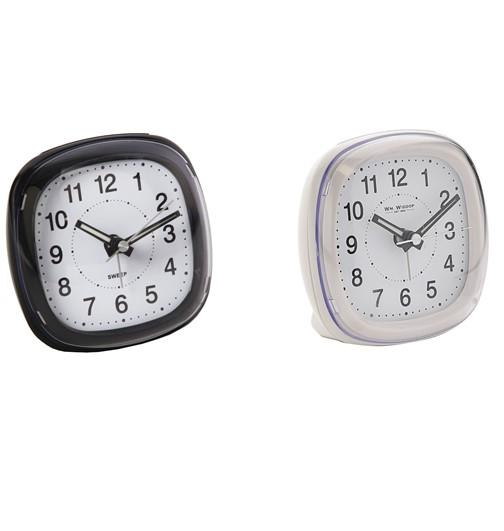 Wm Widdop Alarm Clock Dome Lens Sweep Snooze Light 5193 Available Multiple Colour