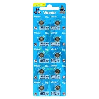 Vinnic Watch Battery Card of 10 Available Multiple Size