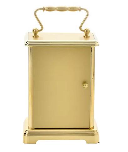 Widdop Roman Number Carriage Metal Clock Available Multiple Colour