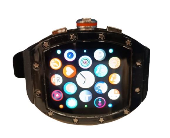 Lenyes LW-331 Mars Miller Digital Smart watch Black Rubber strap