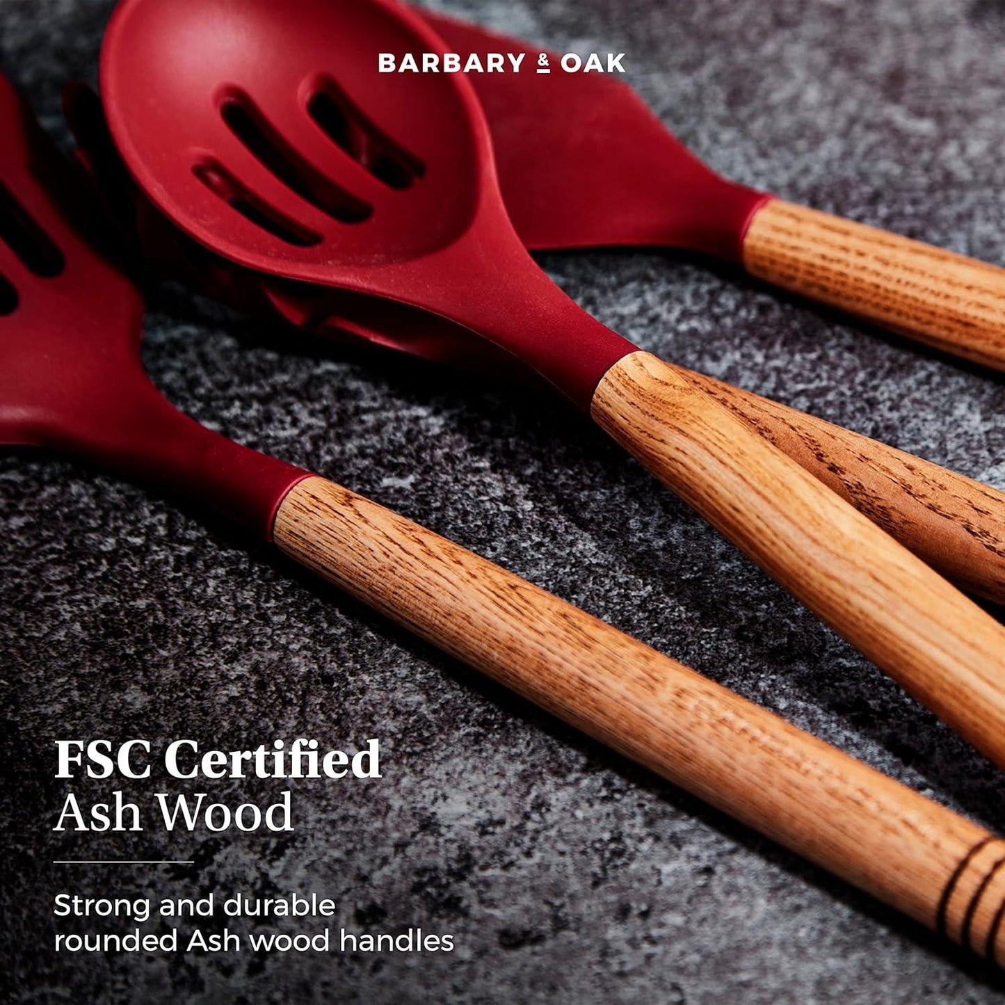 BARBARY & OAK 5-Piece Silicone Utensil Set