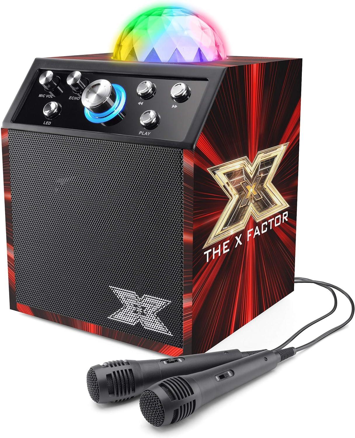 X Factor Disco Cube Speaker Printed TY6085A