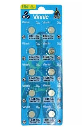 Vinnic Watch Battery Card of 10 Available Multiple Size