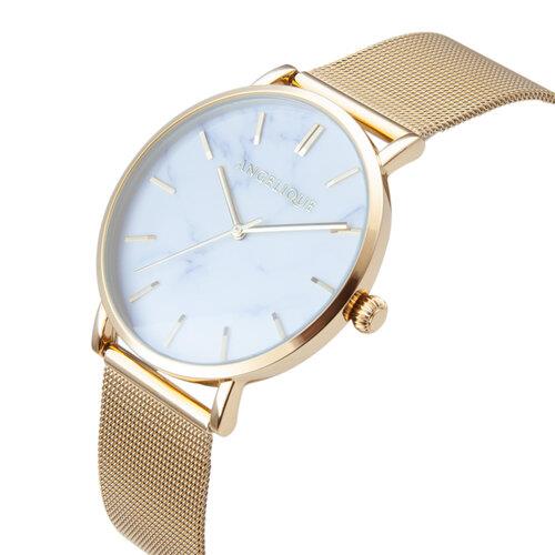 Angelique Ladies Fashion Dial Stainless Steel Bracelet Watch Available Multiple Design