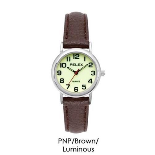 PELEX Ladies Leather Strap Quartz Watch PLX-013 Available Multiple colour