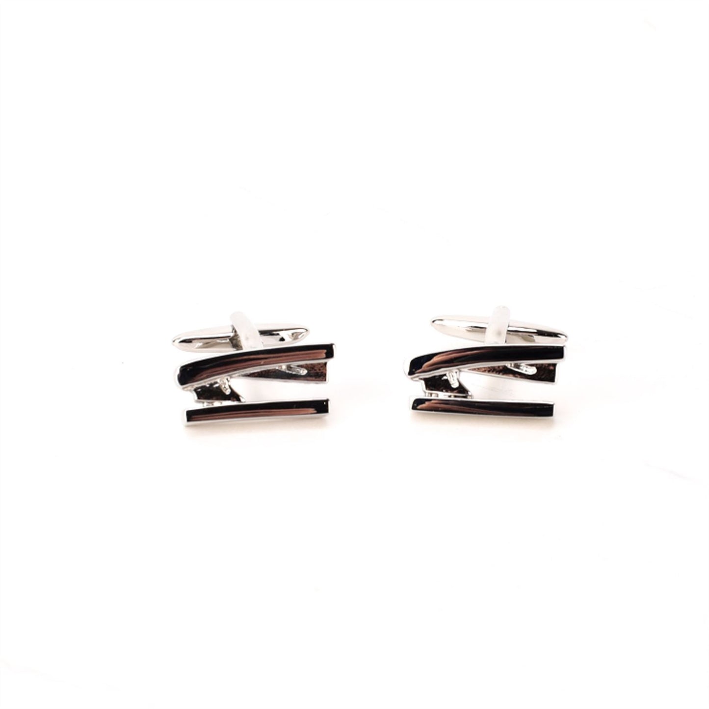 Harvey Makin Metal Plated Stapler Cufflinks