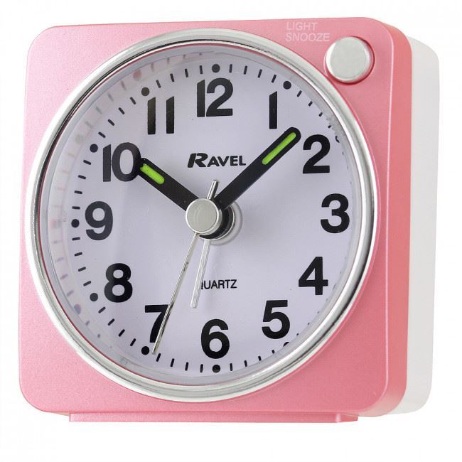 RC018 RAVEL MINI BEDSIDE ALARM CLOCK AVAILABLE COLOURS