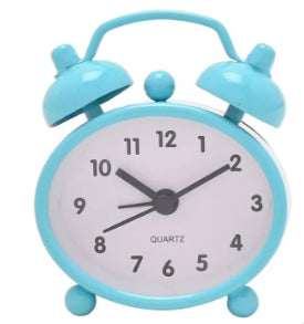 Widdop Hometime Mini Travel Alarm Clock H 70, W 55, D 20mm Available Multiple Colour