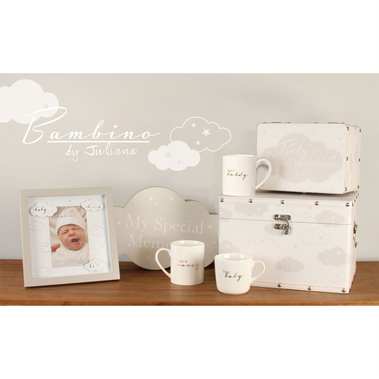 Bambino Gift Set of 3 - New Mummy, Daddy & Baby