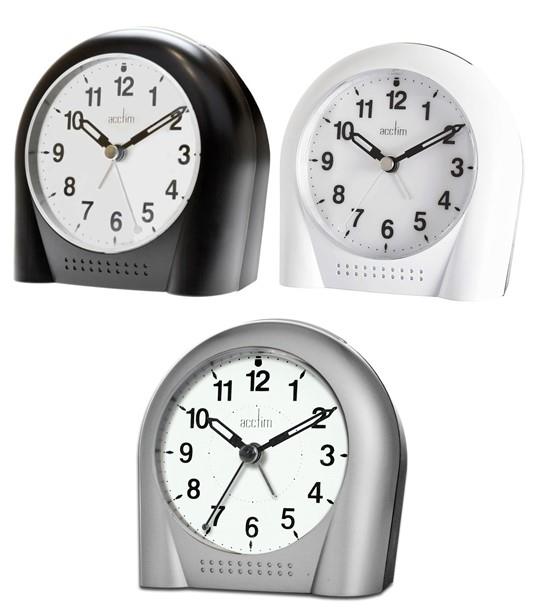 Acctim Sweeper Smartlite® Alarm Clock Available Multiple Colour