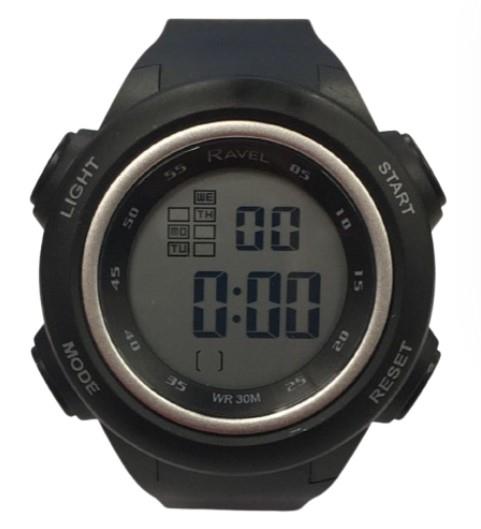 Ravel Mens Boys 3ATM Digital Sports Dial Rubber strap Watch RDG.14.25-41