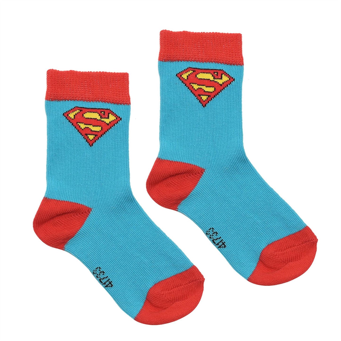 Warner Bros Little Heroes 3pk Superman Socks - 3-12 Months