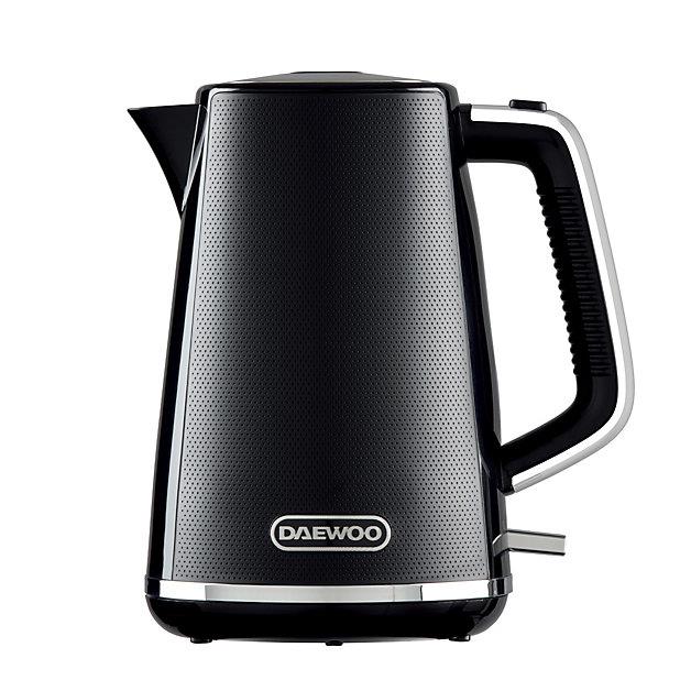 Daewoo Stirling 1.7L Electric Jug Kettle 3000w Black SDA2630