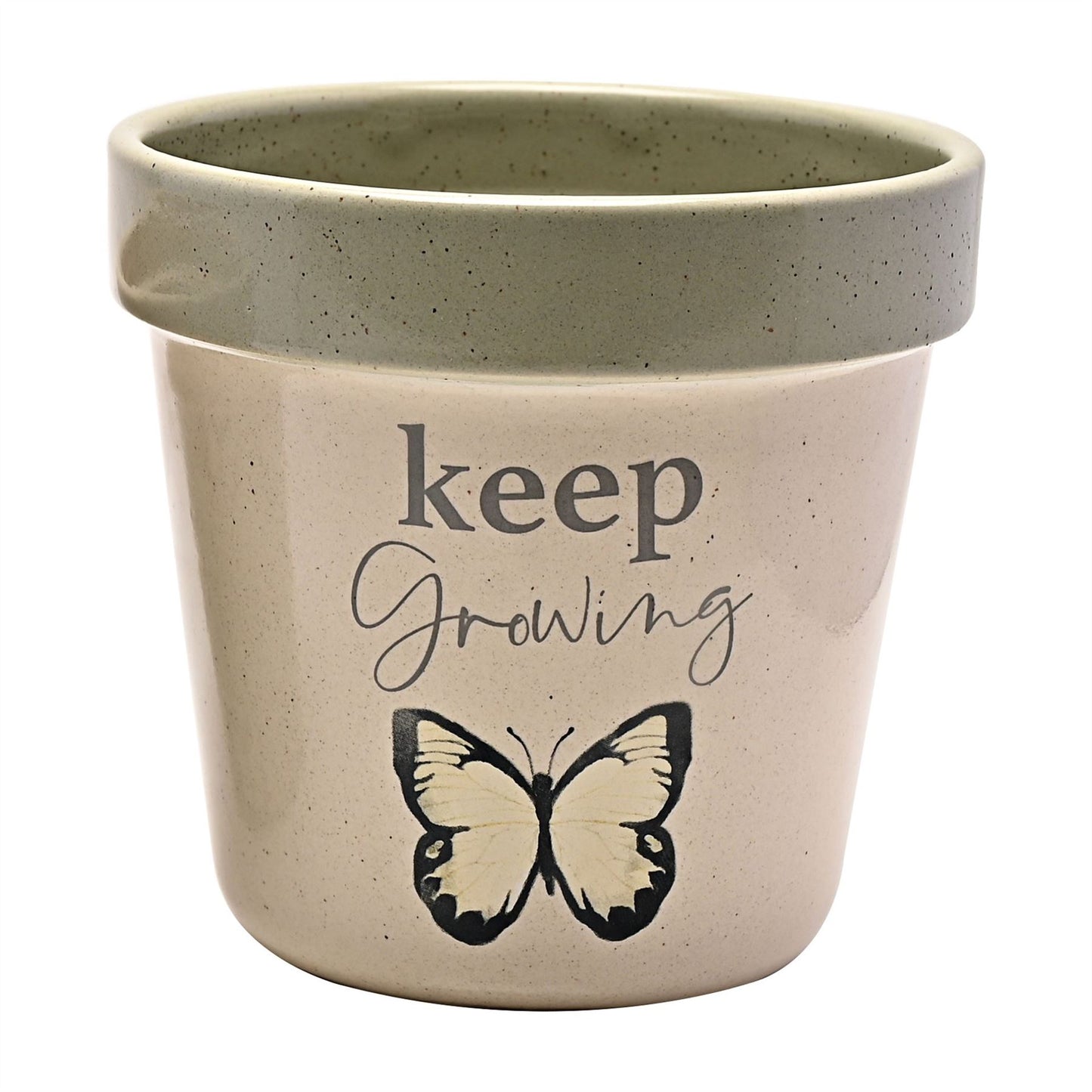 Country Living Set of 2 Planters - Butterfly