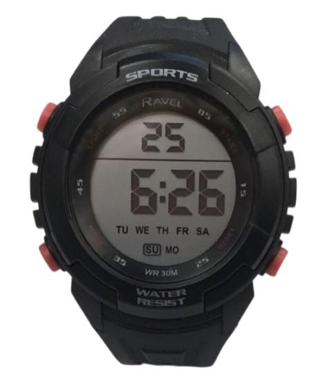 Ravel Mens Boys 3ATM Digital Sports Dial Rubber strap Watch RDG.14.25-41