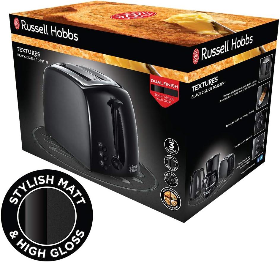 Russell Hobbs Textures Black Collection