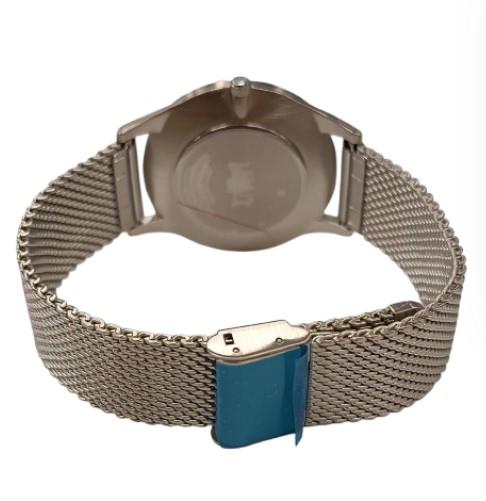 Limit Mens Fashion Dated Silver Dial Silver Plated Mesh Bracelet Watch 5765