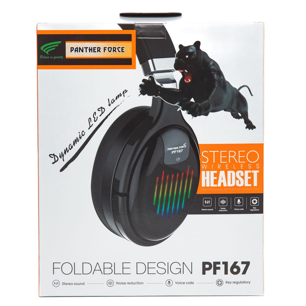 Panther Force Wireless Bluetooth Folding Headphone