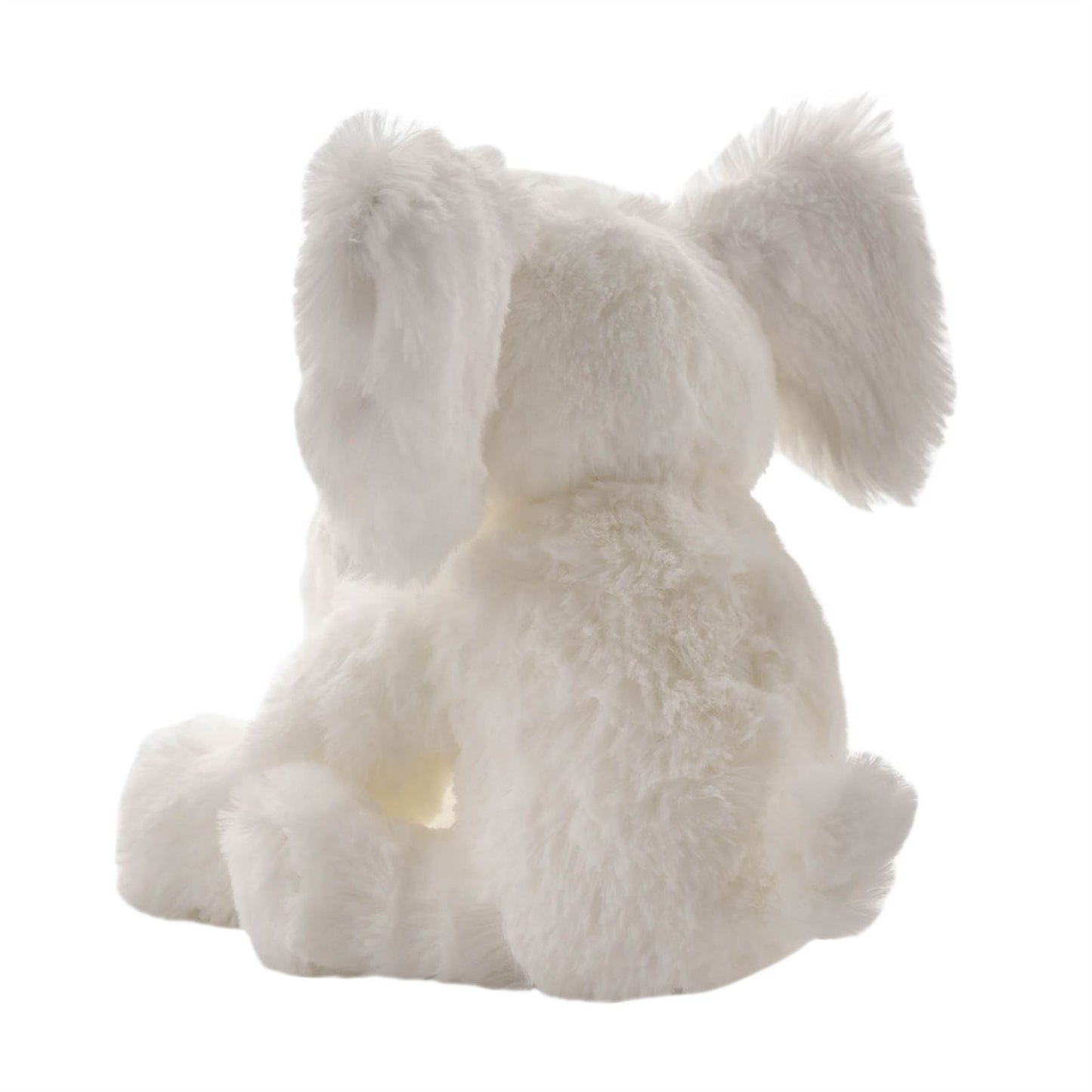 Bambino White Plush Elephant Medium 18cm