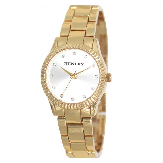 Henley Ladies Dress Bracelet Watch H07322 Available Multiple Colour