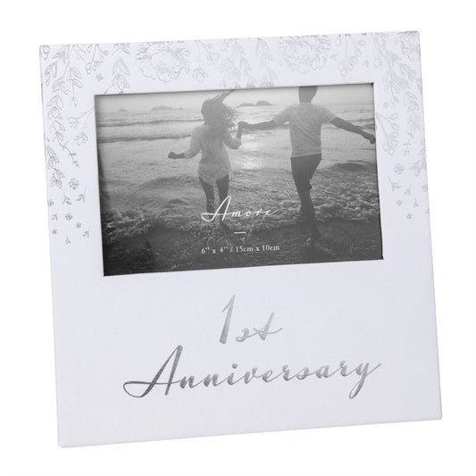 Amore Paperwrap Photo Frame 1st Anniversary 6" x 4" (MINIMUM ORDER QUANTITY 2)