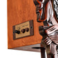 Qtz Cuckoo Clock - Bird on Top Wooden Case - Small