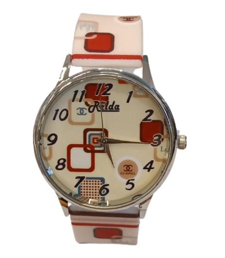 Relda Ladies Analogue Silicone Strap Watch RELLDS Available Multiple Colour