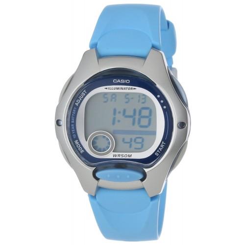 Casio Ladies Girls Sports Day / Date Chronograph Digital Rubber Strap Watch LW-200 Available Multiple Colour