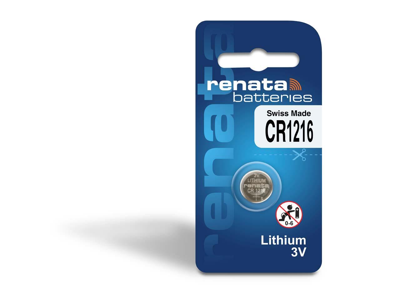 Renata Lithium CR Watch Batteries Multiple Sizes (10 Pack)