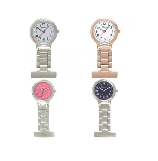 Ravel Easy-Read Nurses Fob Watch R1101.1 Available Multiple Colour