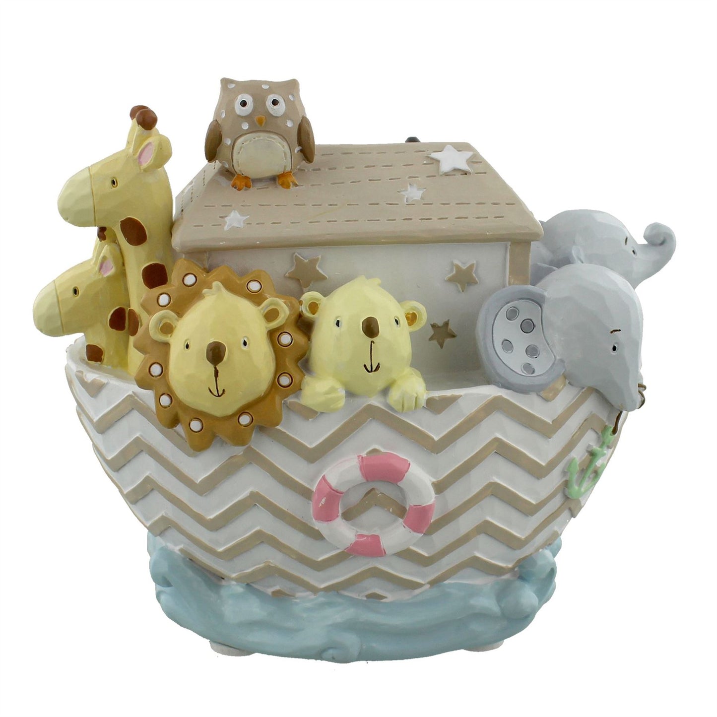 Noah's Ark Resin Money Box - Boat