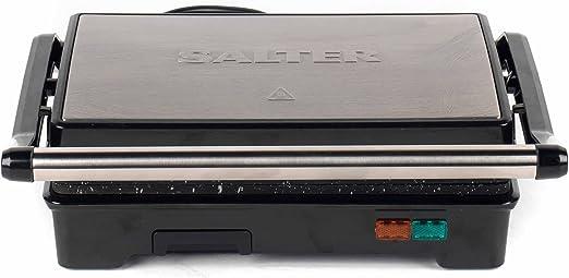 Salter MegaStone Fold-Out Health Grill & Panini Maker - EK2384MG